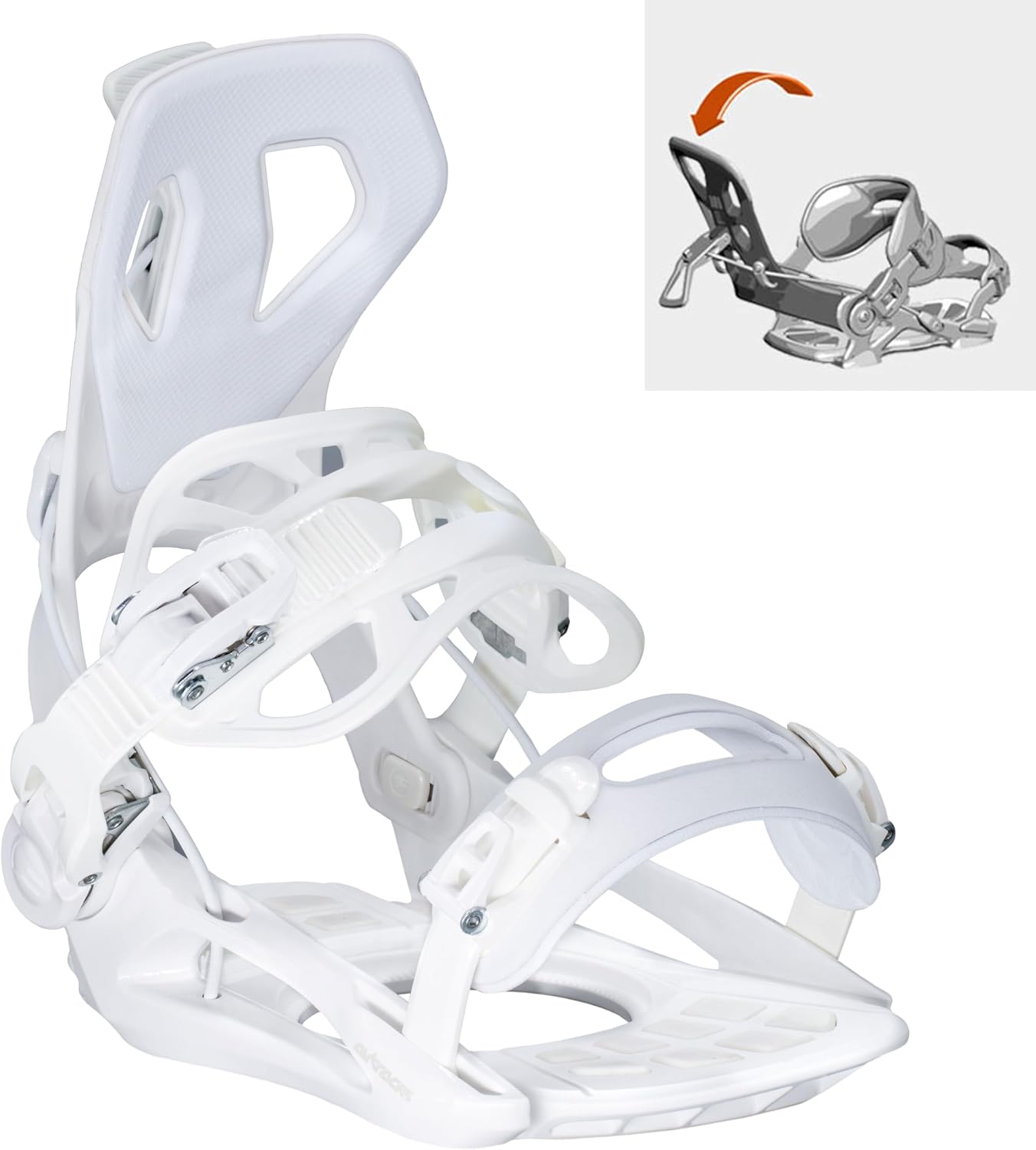 AIRTRACKS Snowboard Set/Pack/Planche Akasha Femme+Fixations Master FASTEC W+SB Sac/Neuf Planche 150 cm Fixation S
