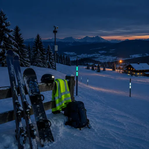 Choisir son équipement de nuit et de visibilité grâce à la webcam d’Autrans