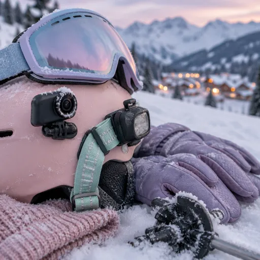 Webcam aux Contamines Montjoie : choisir un équipement de nuit et de visibilité vraiment adapté au ski et au snowboard