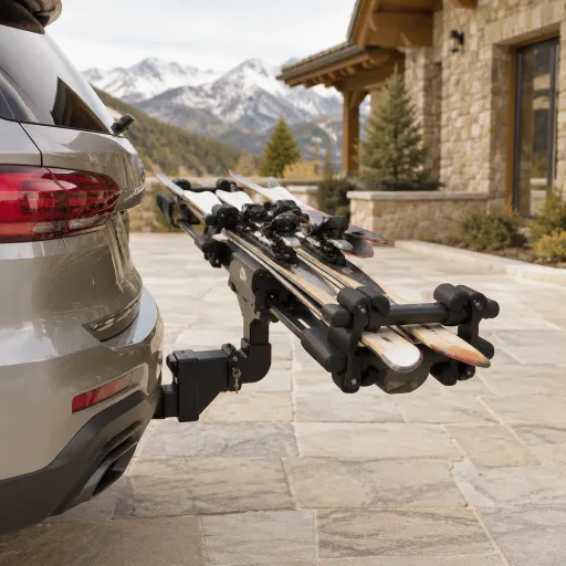 Choisir un porte ski pour attelage : confort, sécurité et protection de votre matériel