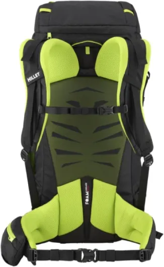 Millet Sac À Dos Randonnée GRAVIC Trekking Polyvalent Été Hiver Confort 40 Litres Noir