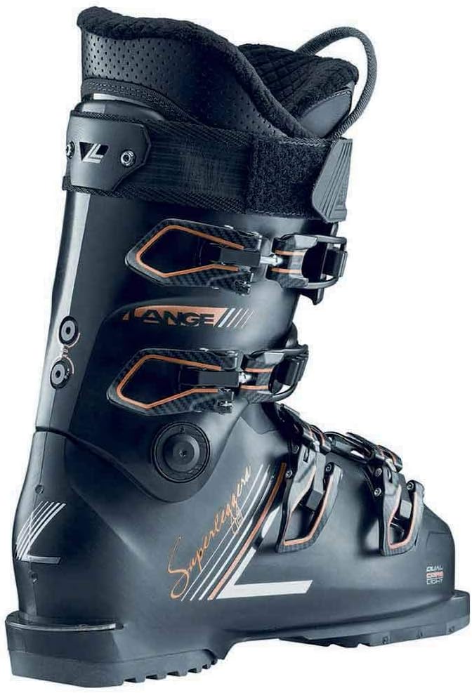 Lange - Chaussures De Ski RX Superlegerra (blk-Bronze) Femme - Femme - Taille 43 - Noir Noir 23.5