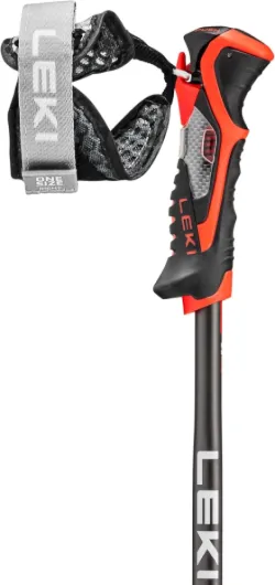 LEKI Bâtons de Ski Airfoil 3D black-anthracite-red 120