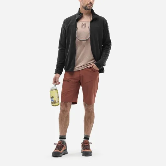 Veste Polaire Homme UBIC Lightgrid Polartech - Ski -Randonnée - Technique S Noir