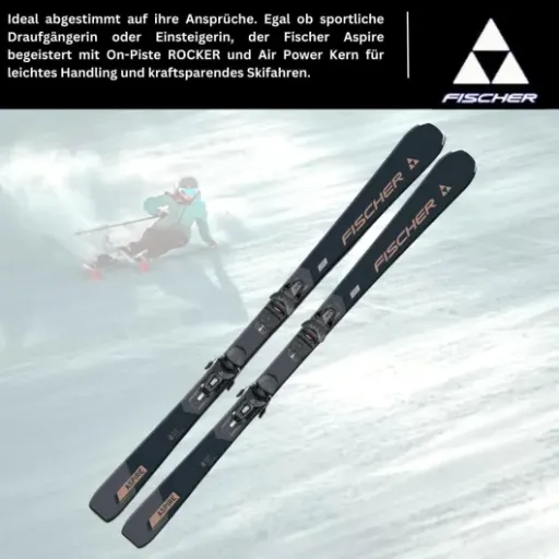 Test Fischer Aspire SLR 155 cm : des skis faciles pour progresser tranquille sur piste