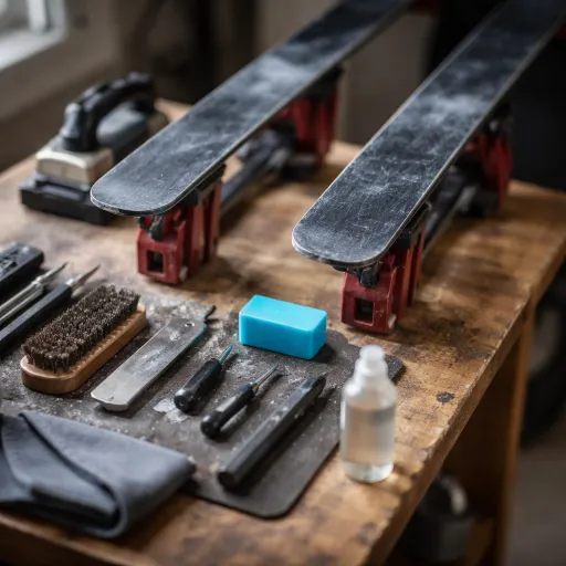 Entretien du matériel de ski à la maison : la méthode complète pour des skis performants toute la saison