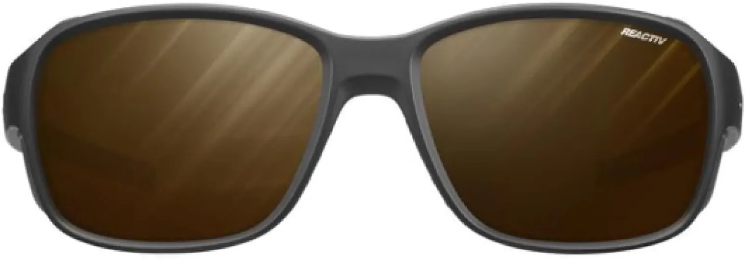 MONTEBIANCO 2 Lunettes de soleil alpinisme, randonnée, trekking Adulte Mixte Taille unique Noir / Gris Photochromique 2 - 4