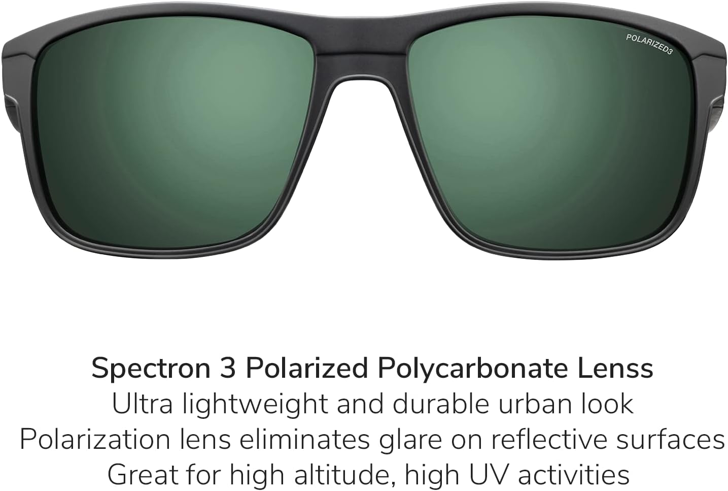 Renegade Lunettes de soleil Multi-activités sportives et quotidien Homme (lot de 1) Taille unique Noir Polarisant Catégorie 3