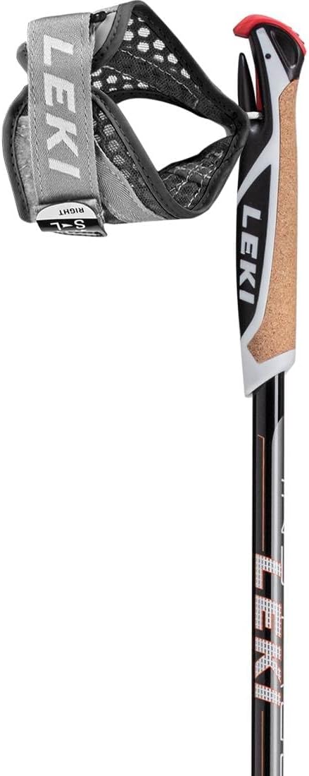 LEKI Goods Mixte 100-125cm Noir/blanc/orange