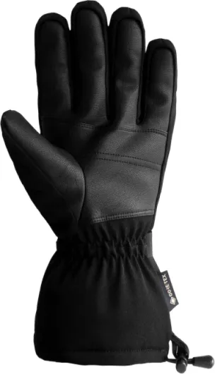 Reusch Winter Glove Warm Gore-TEX Gants d'hiver Unisexes Coupe-Vent, imperméables, Respirants et Chauds Gants de Neige Gants de Ski pour Femmes et Hommes noir-blanc L