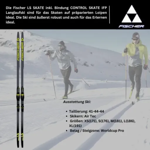 Test Fischer LS Skate Mounted 191 : des skis de skating sérieux pour progresser sans se ruiner