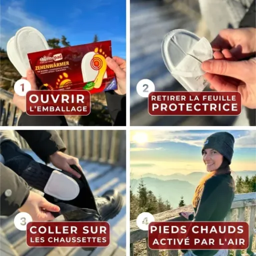 Test THERMOPAD Chauffe Orteils : des petits coussins chauffants qui sauvent les orteils quand il caille