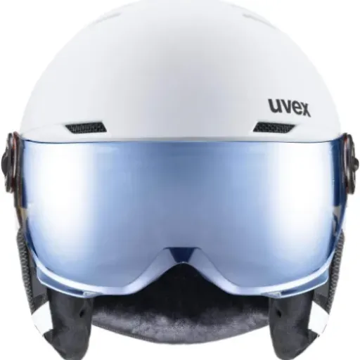 Test Uvex Rocket Jr Visor : le casque de ski pour enfants qui évite la galère du masque