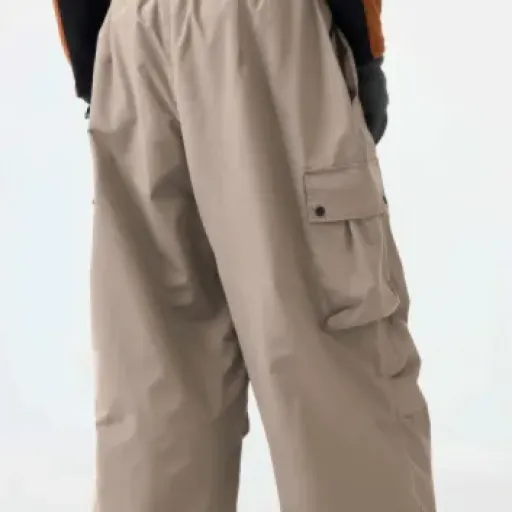Test GSOU SNOW Pantalon de Ski Baggy Kaki : le fut' large qui fait le job sur les pistes