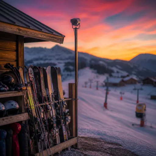 Préparer son matériel de ski grâce aux webcams de Gresse en Vercors et à la visibilité nocturne