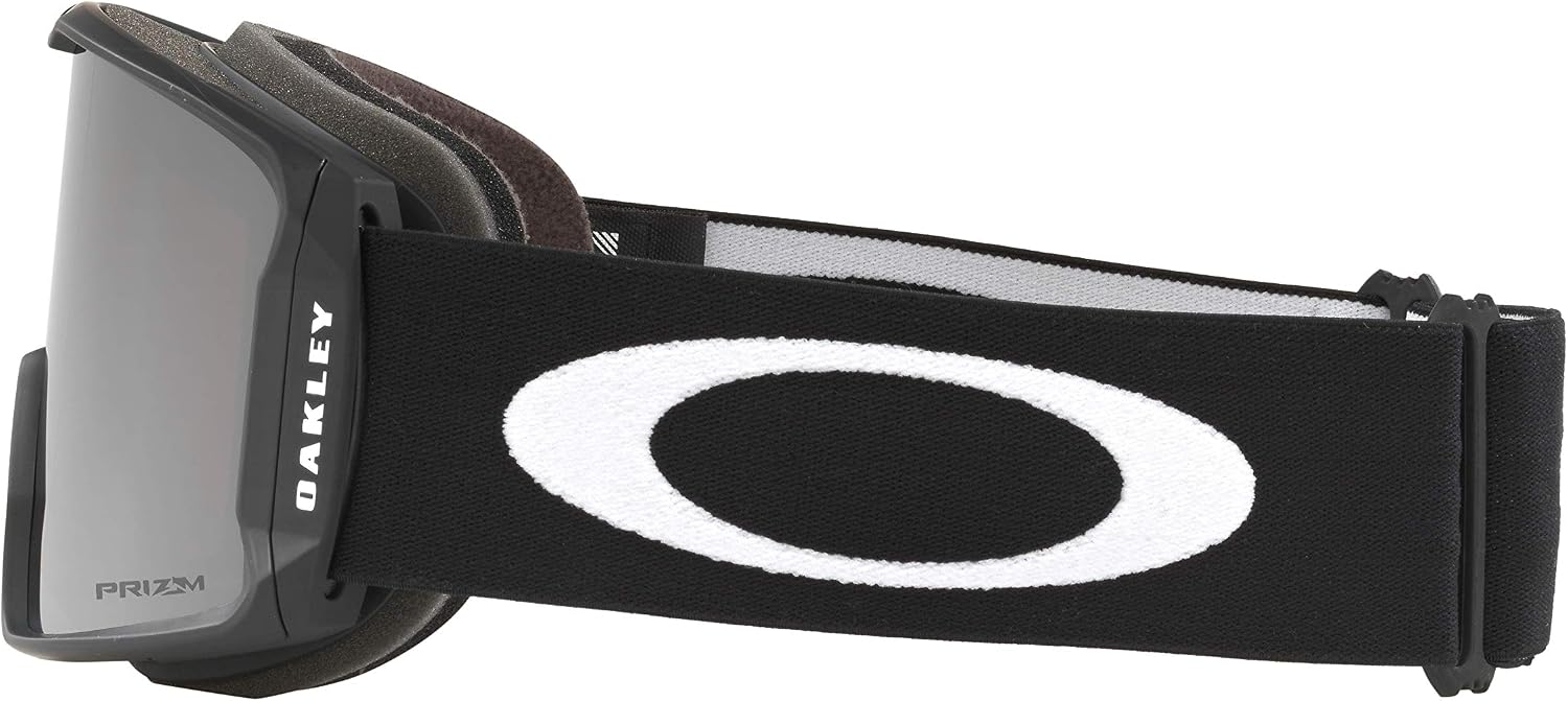 Oakley Line Miner Masque de ski Mixte (lot de 1) 99 Matte Black/Prizm Black Iridium