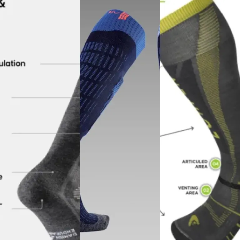 Top 5 : meilleurs chaussettes de ski (2026)