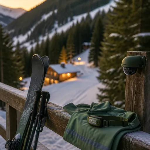 Choisir son matériel de nuit et de visibilité grâce à la webcam des Contamines-Montjoie