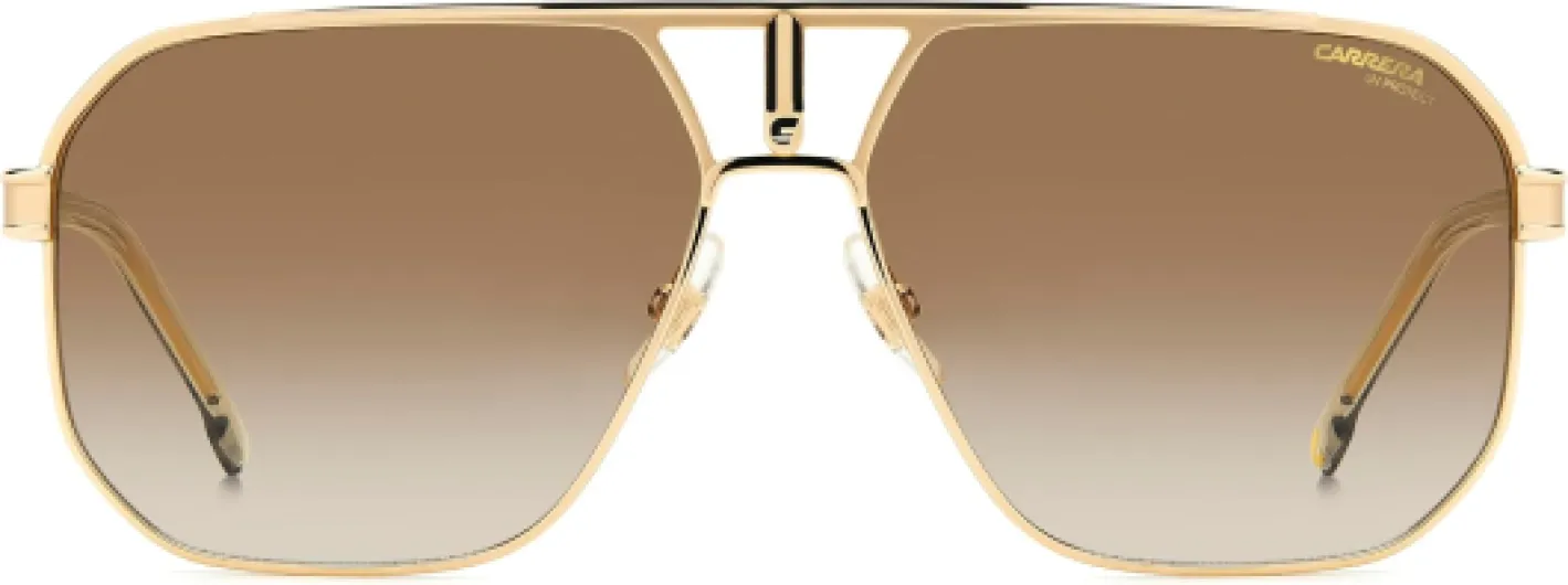 Carrera Lunettes de Soleil 1062/S GOLD/BROWN SHADED 62/14/145 homme