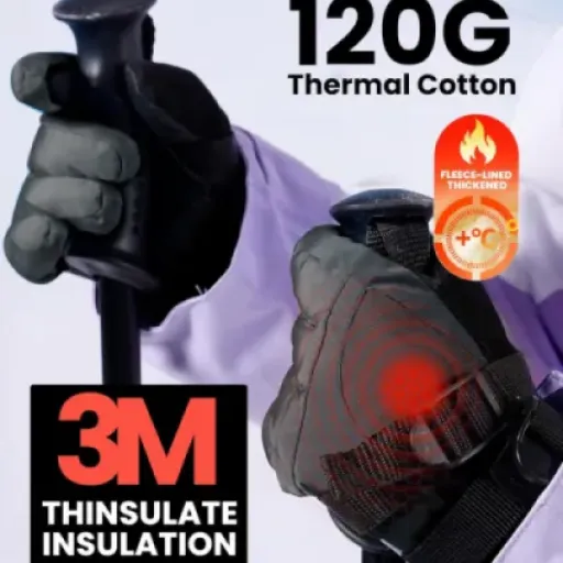 Test OutdoorMaster Gants de Ski Enfant : des gants chauds et pratiques, mais attention à la taille