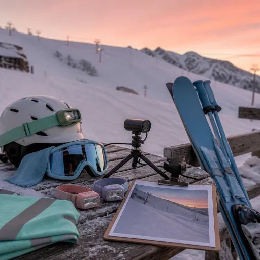 Comment la webcam de Pont du Fossé affine le choix de votre équipement de nuit et de visibilité en ski et snowboard